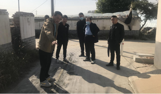 生态环境平舆分局开展农村生活污水治理项目施工专项检查