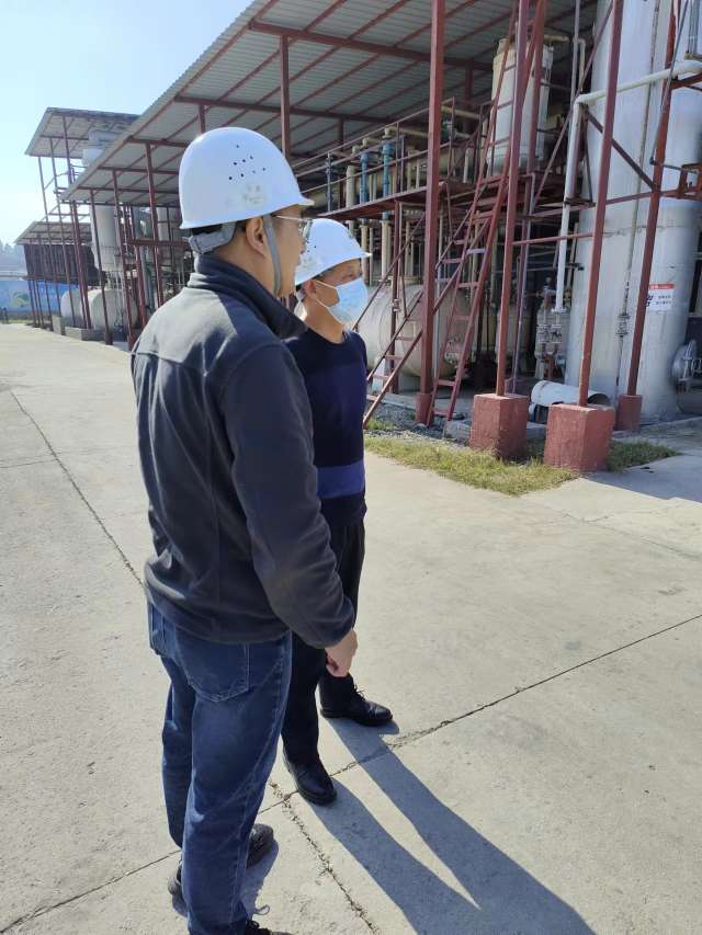 黄冈市支队及时排除企业环境风险隐患