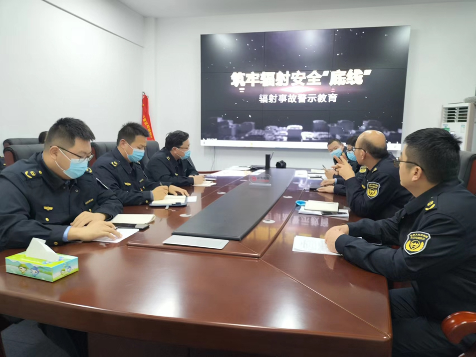 河南濮阳开发区环保局组织开展辐射事故警示教育活动