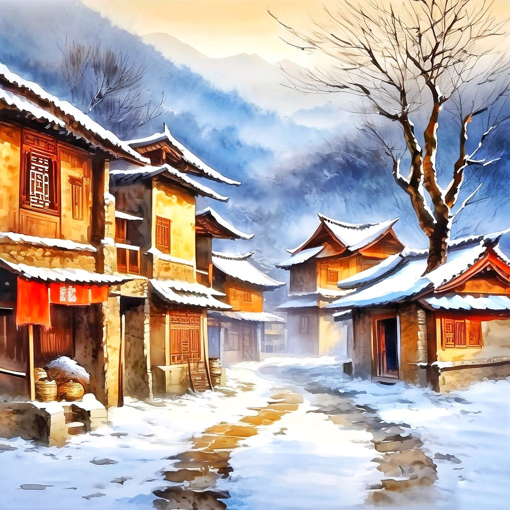 冬夜赏雪——中国环境网