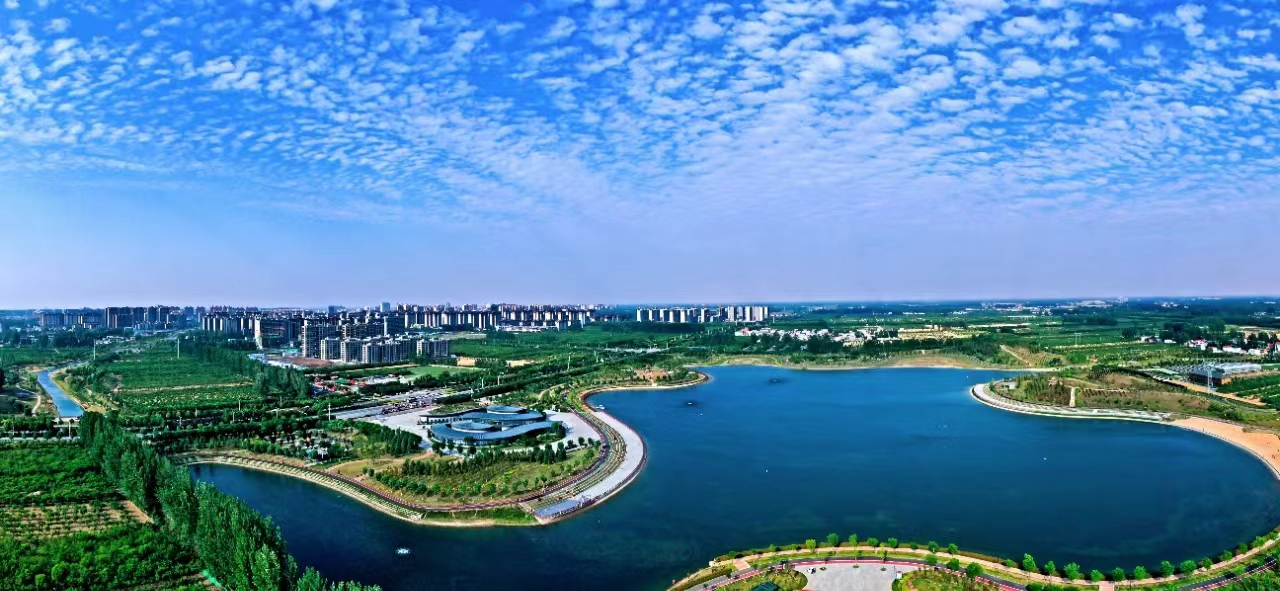 驻马店市平舆县天水湖湿地公园提升生态系统 多样性,稳定性,持续性
