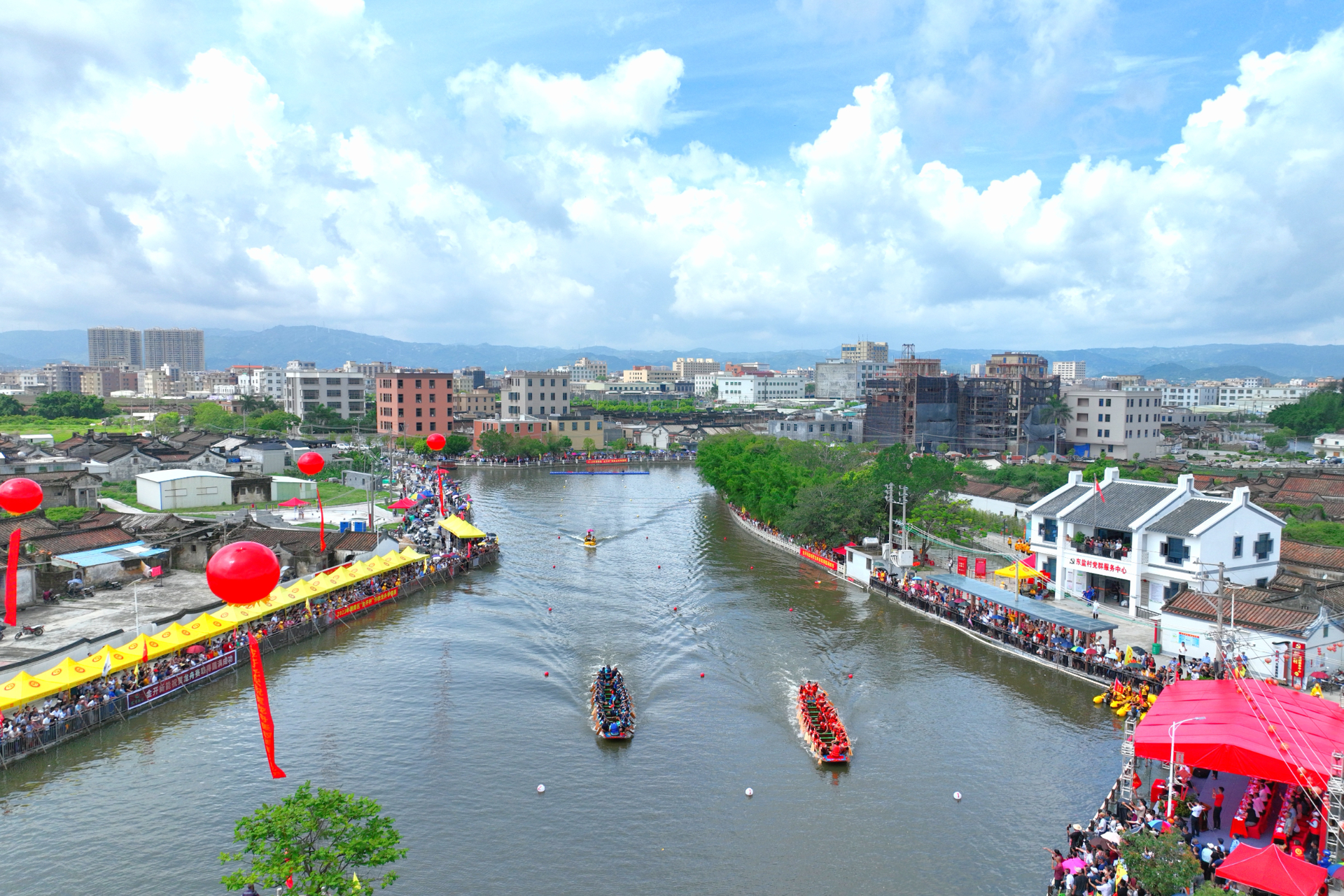 汕头练江:治水显成效,龙舟竞渡忙
