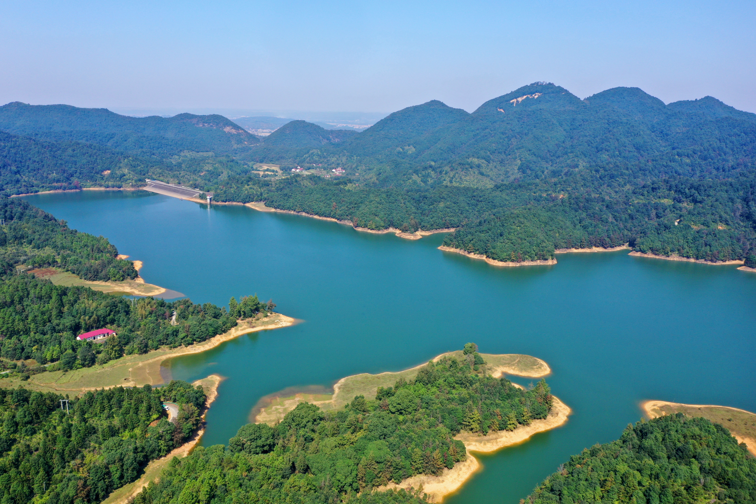 江西最大水库图片