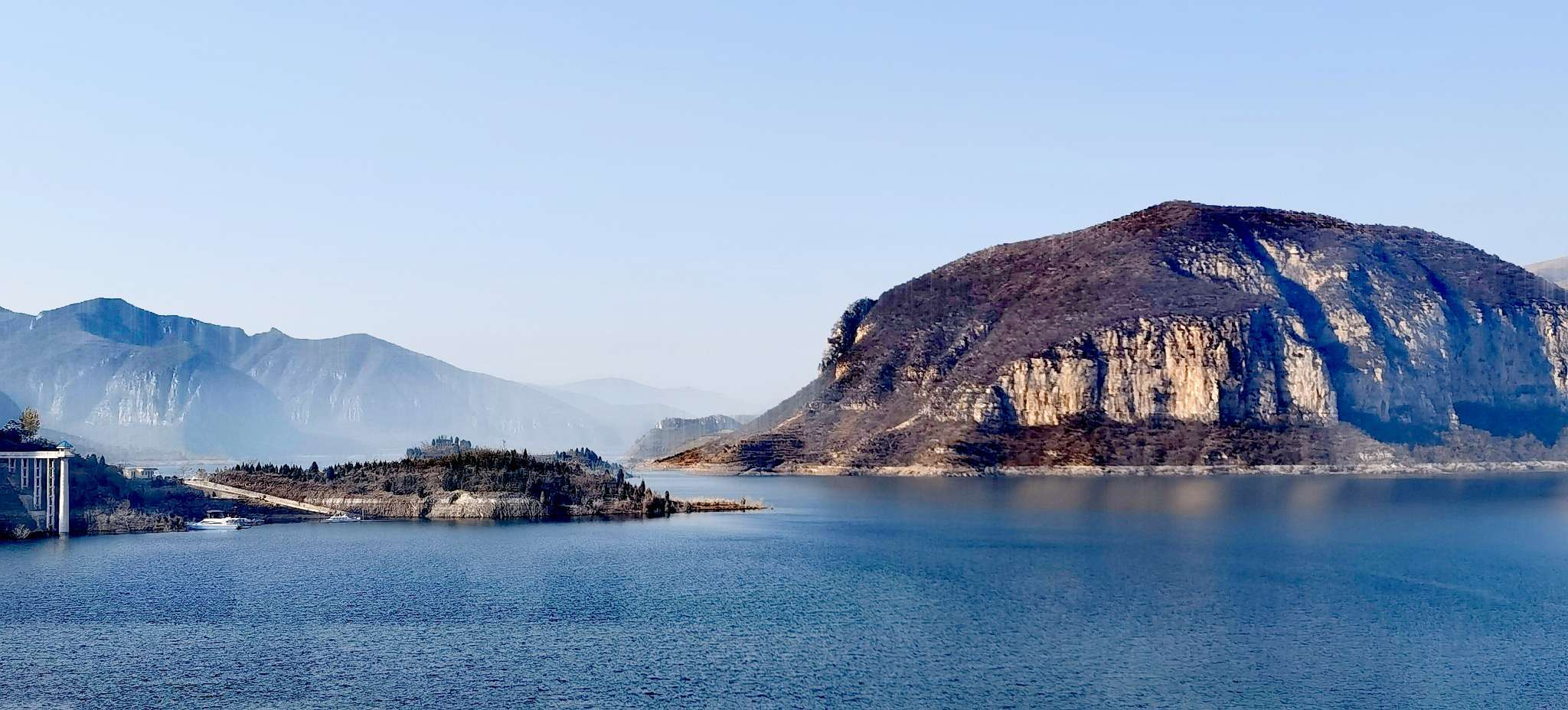 海河流域盘石头水库风光——中国环境网