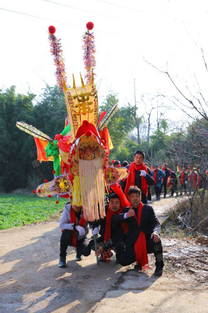 安徽芜湖:舞龙灯 过新年——中国环境网