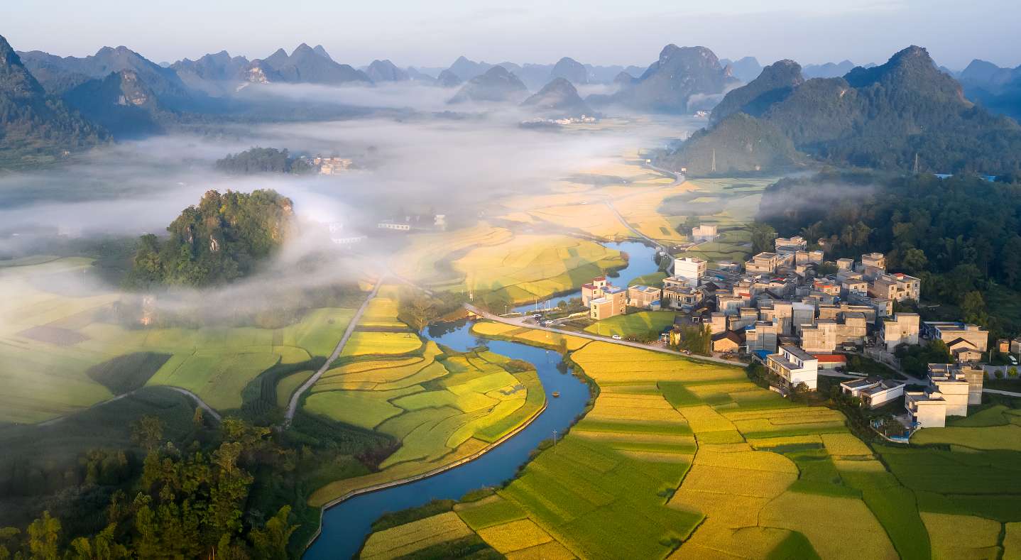 我拍大美中国#田园好"丰"景——中国环境网