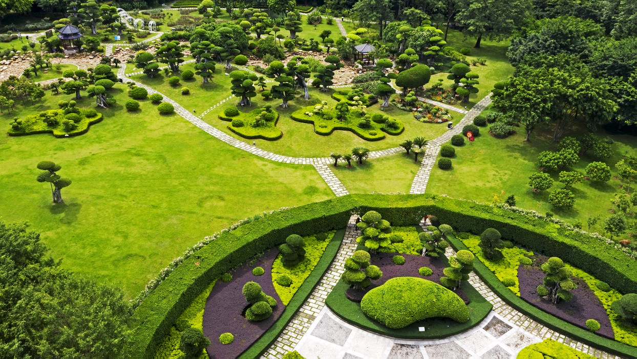 广西南宁:公园绿地 美景如画——中国环境网