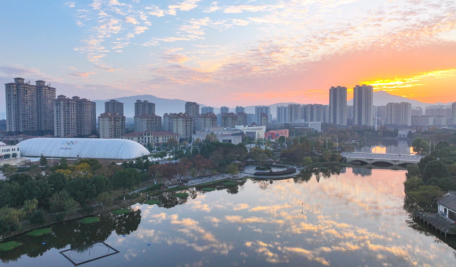 安徽芜湖:生态公园 风景如画